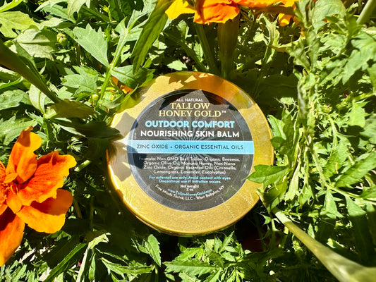 Tallow Outdoor Comfort "3-in-1" Skin Balm 2 oz. by Tallow Honey Gold