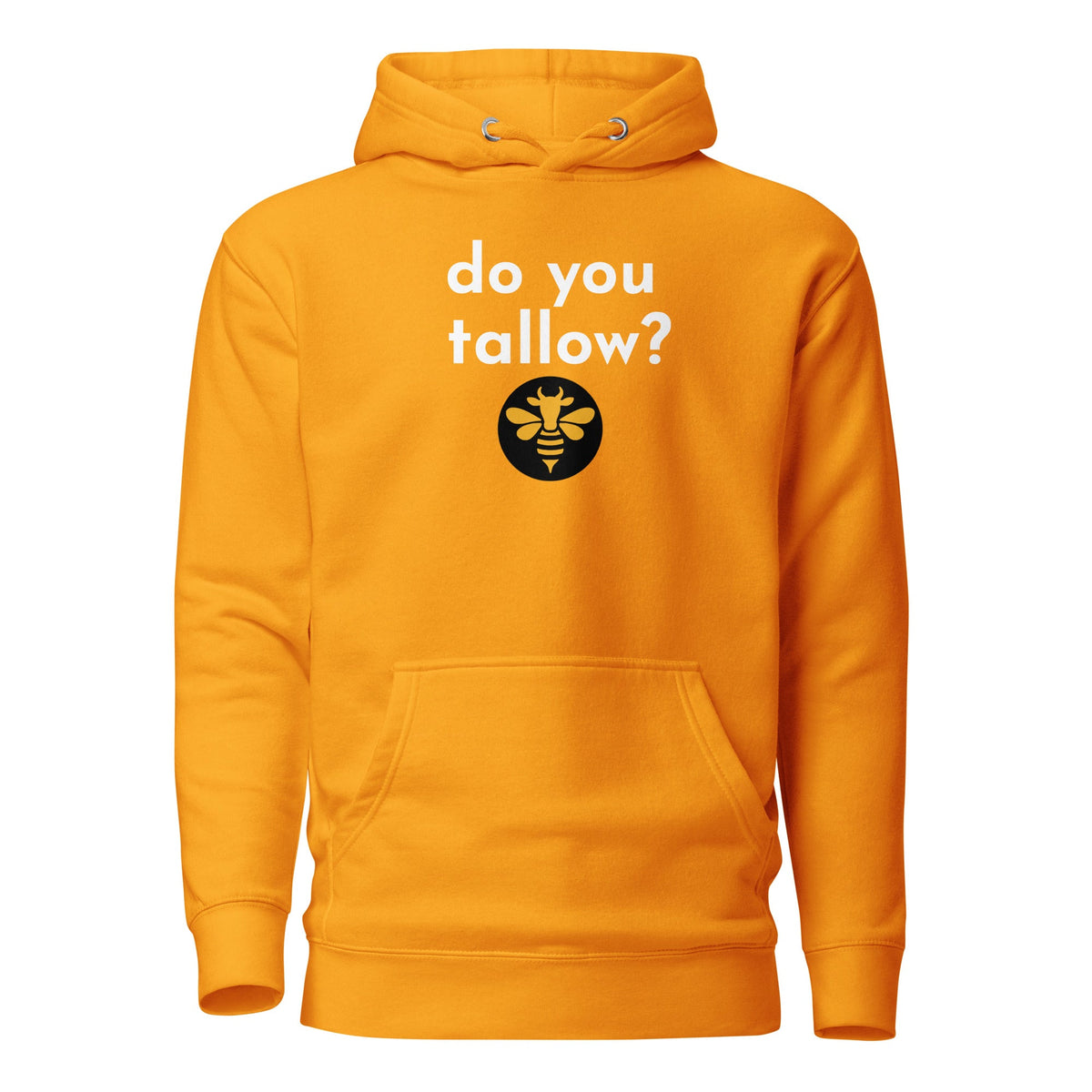 do you tallow? (Tallow Honey Gold) - Unisex Hoodie - Tallow Honey Gold